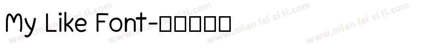 My Like Font字体转换